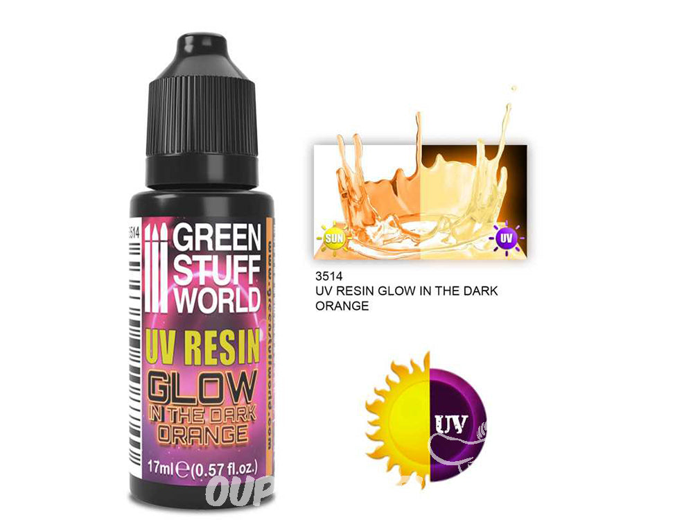 UV Resin Glow Orange