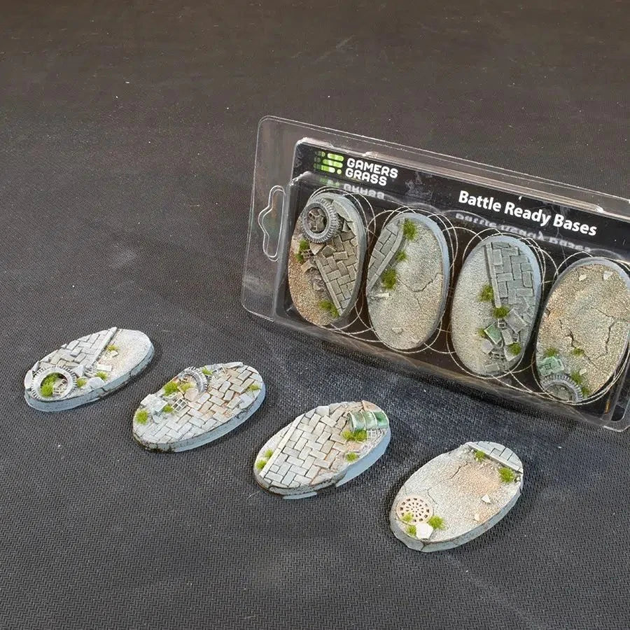 Urban Warfare Bases Oval 60mm x4
