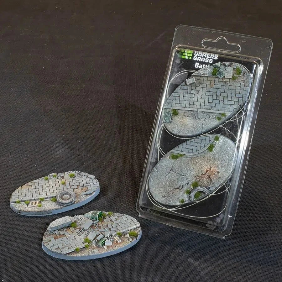 Urban Warfare Bases Oval 90mm x2