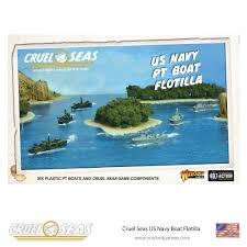 Us Navy PT Boat Flotilla - Cruel Seas