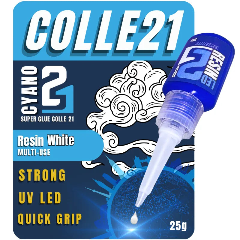 White Resin Led