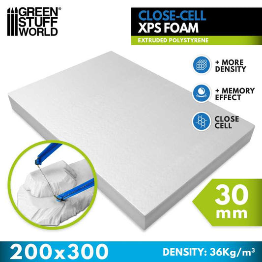 XPS Foam Extuded Polystyrene 30mm 200x300mm