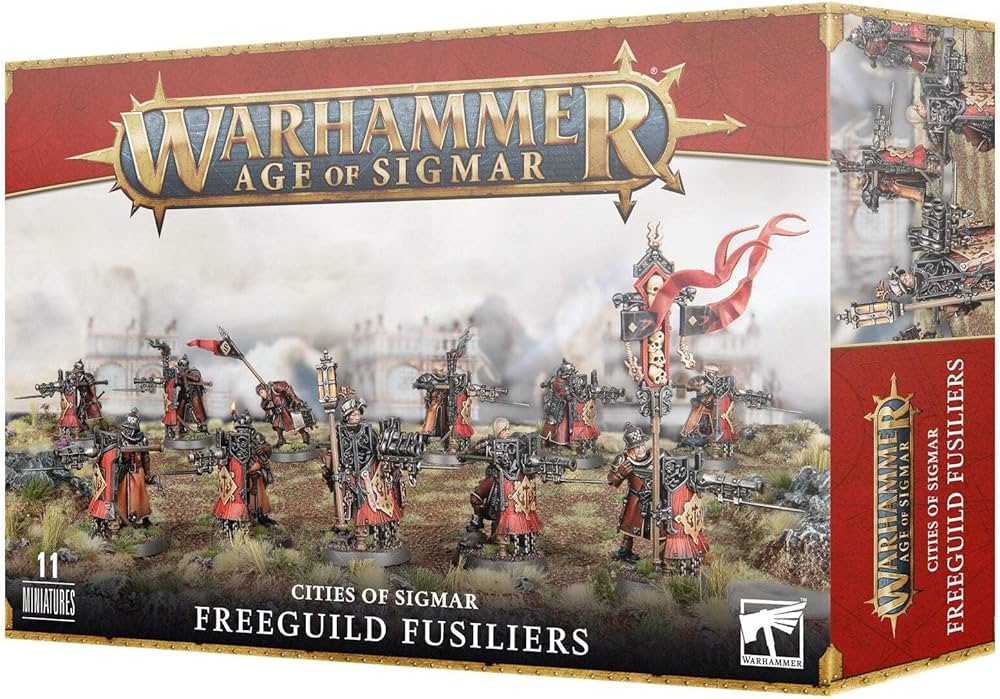 Freeguild Fusiliers Cities of Sigmar Warhammer Age of Sigmar