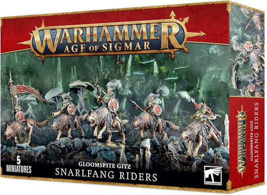 Snarlfang Riders Gloomspite Gitz Warhammer Age of Sigmar